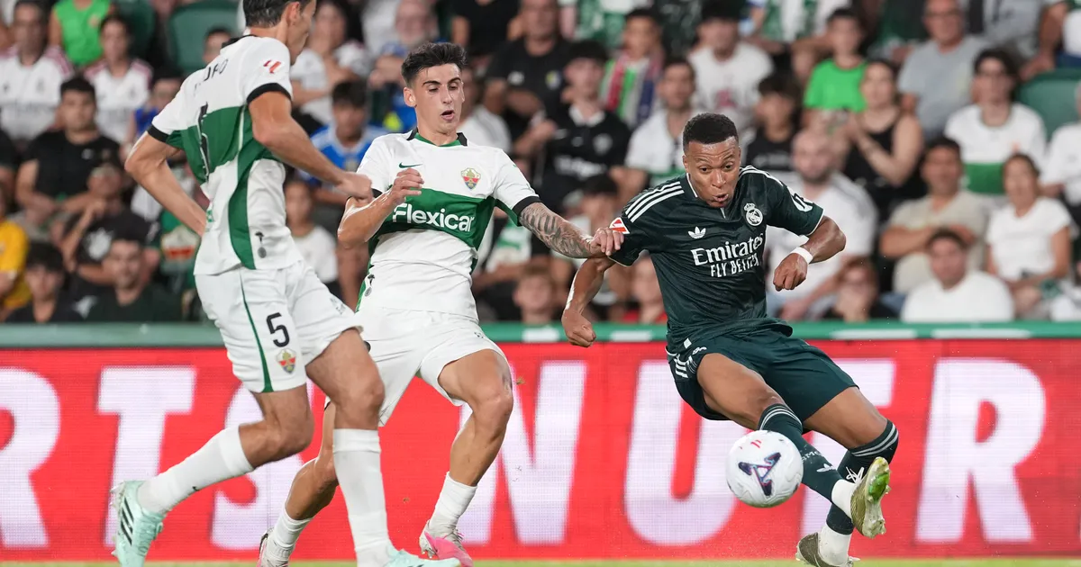 Real Madrid ispustio 2:0, Elče se vratio, a onda je Embape u 90. minutu "izmislio" pobedu