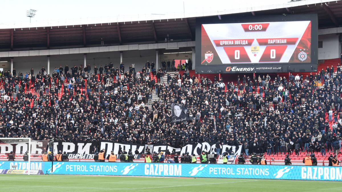 Apel Partizana: Grobari, ne oštećujte stadion Zvezde