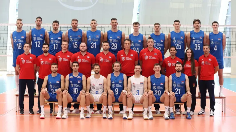 Krecu odredio spisak, odbojkaši kreću na EP