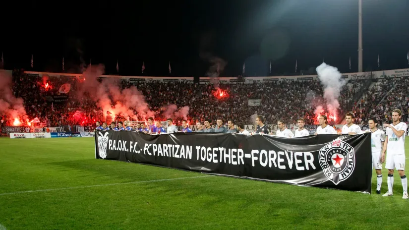 Partizan u Solunu za stogodišnjicu PAOK-a
