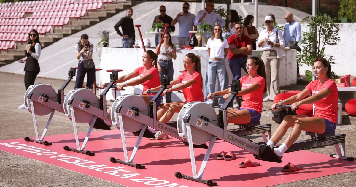 Šta stoji iza zaveslaja? Dan na Adi uz Addiko Bank i juniorske vicešampionke Evrope