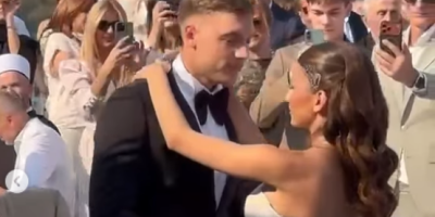 Kome je pored nje do tenisa: Međedović oženio lepoticu, atraktivna brineta obara sa nogu (VIDEO)