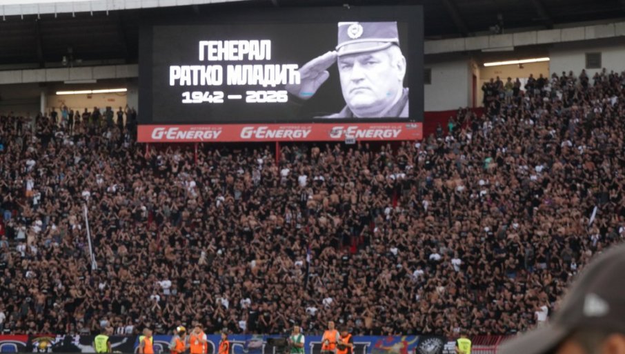 ORI SE "RATKO MLADIĆ, RATKO MLADIĆ": Delije i Šumari zajedno skandiraju generalu (VIDEO)