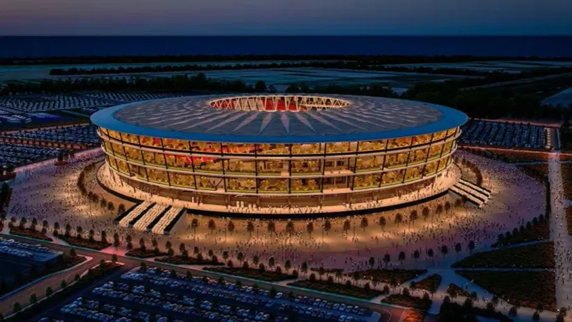 Kako trenutno izgleda Nacionalni stadion na kom će se igrati finale Lige Evrope...