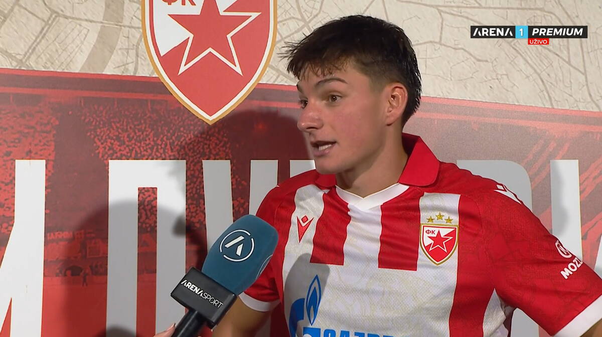 "Ne može lepše od ovoga" Gaštarov sa 19 godina jedan od najboljih igrača Zvezde u derbiju