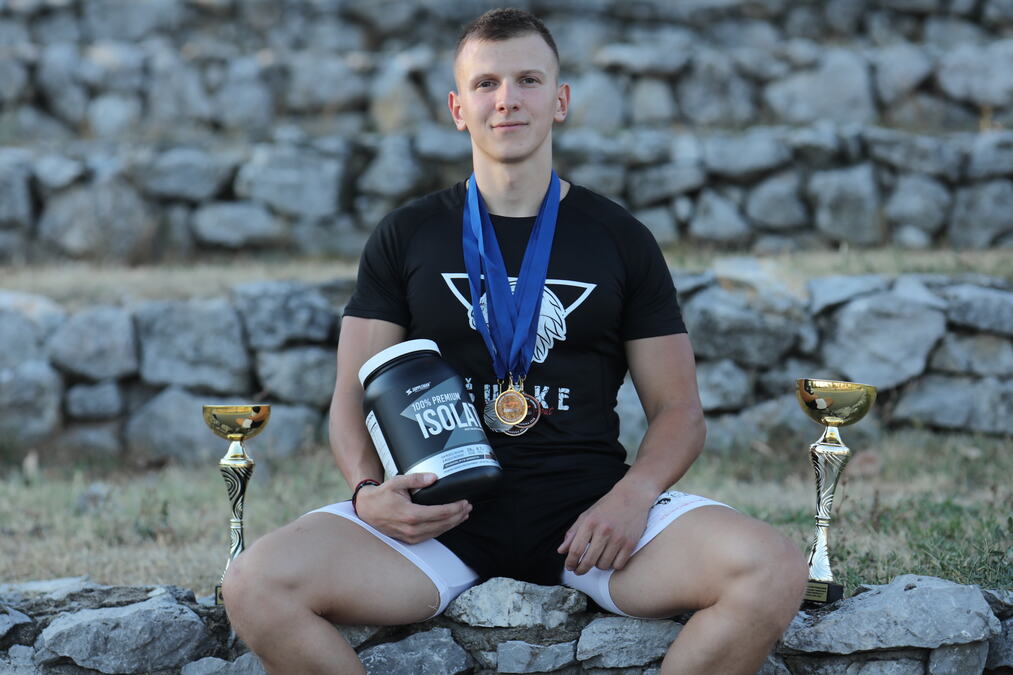 VELIKI USPEH: Aleksandar Šutalo ponovo izborio plasman na Svetsko prvenstvo u streetworkout-u