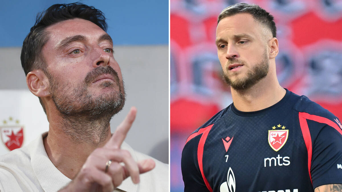 Marko Arnautović van tima Zvezde: Rijera ga izostavio iz protokola u Surdulici