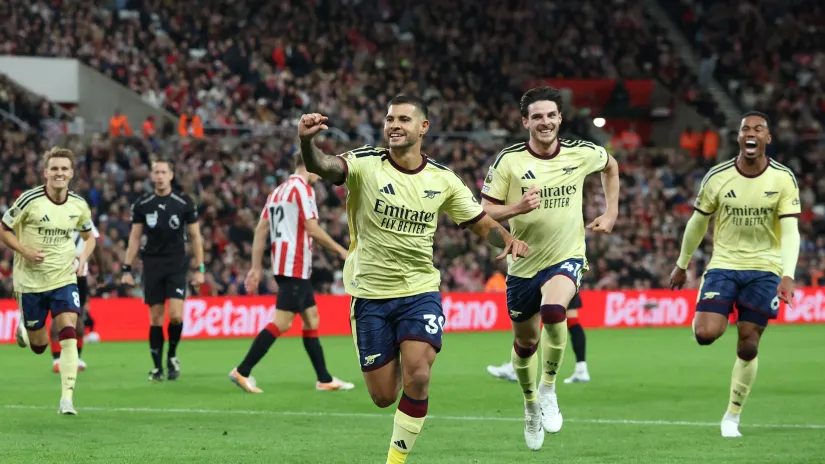 Batina je iz Raja izašla! Španac skinuo penal, Bruno ubio pauka Arsenal je neuništiv