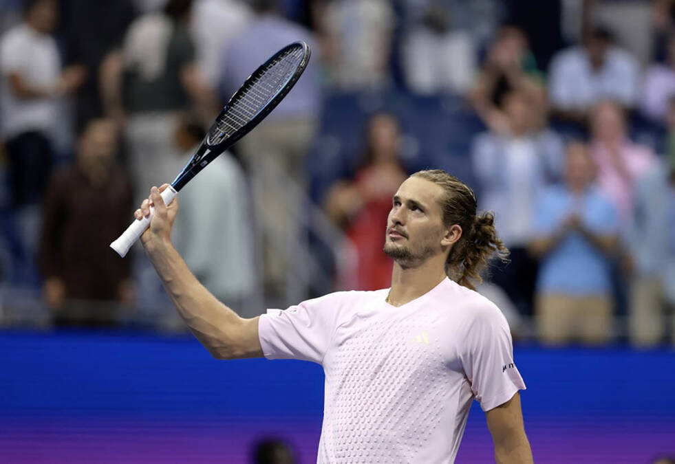 Zverev se prošetao do polufinala US Opena: Razbio sve rivale i prstom pokazao na Sinera